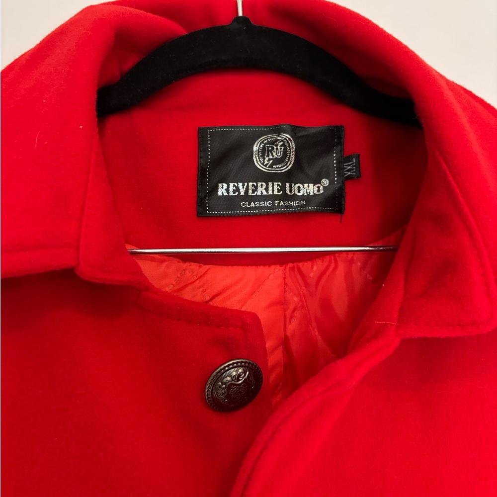 Reverie Homme Red Coat